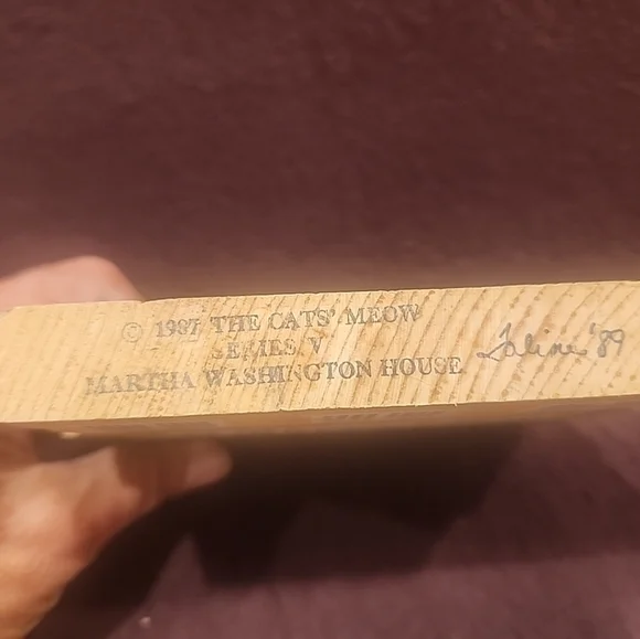 Shelf Sitter Cat's Meow Series V Martha Washington - Picture 3 of 10